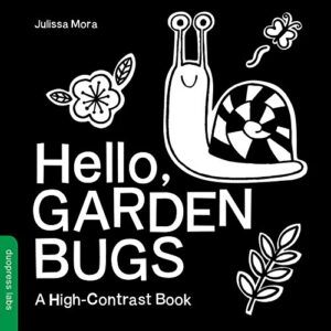 Kontrastbuch "Hello, Garden Bugs"