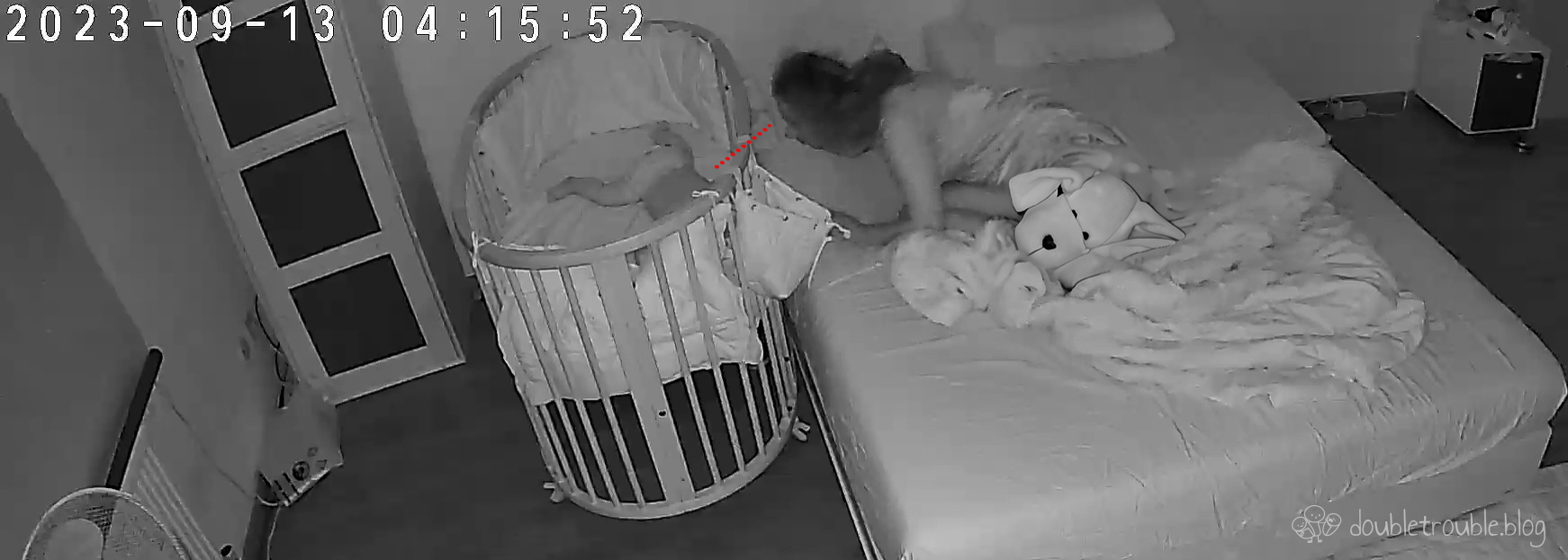 Surprise: Our baby sleeps on his stomach!