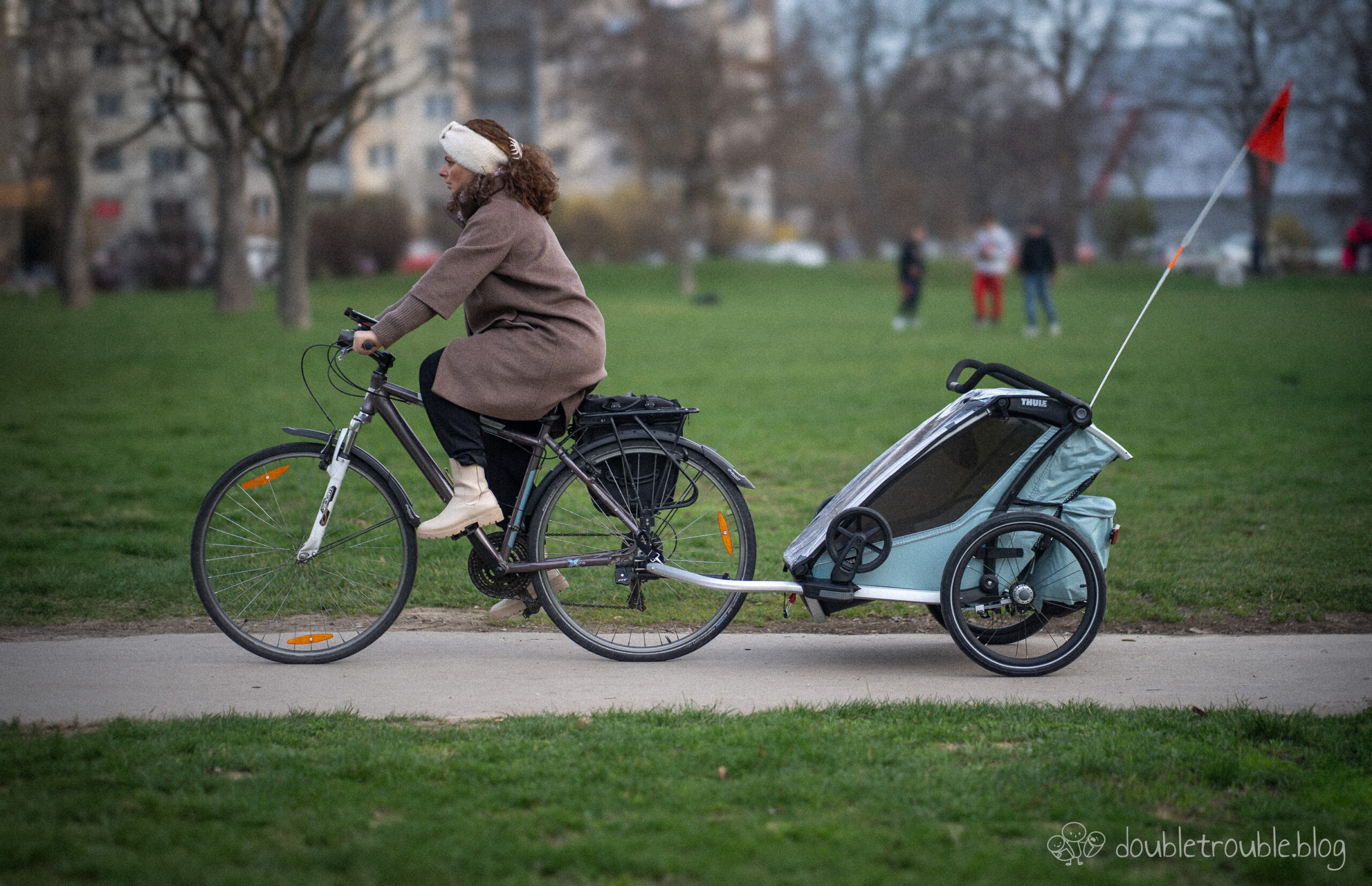 Avaliação do atrelado duplo para bicicletas Thule Chariot